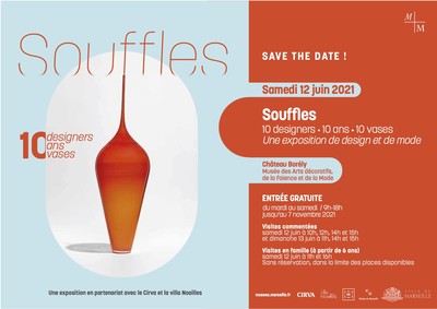 SOUFFLES, exposition au Château Borely - © Villa Noailles Hyères