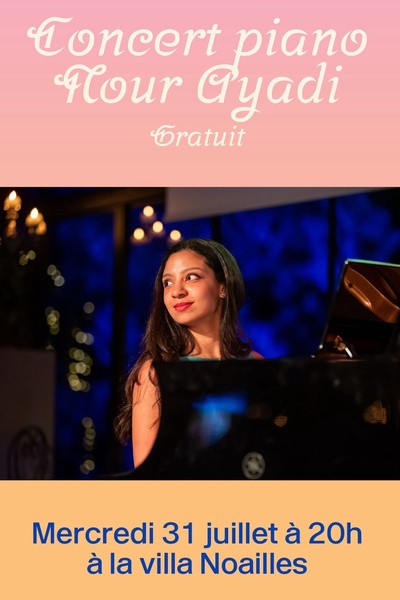 Concert Nour Ayadi - © Villa Noailles Hyères