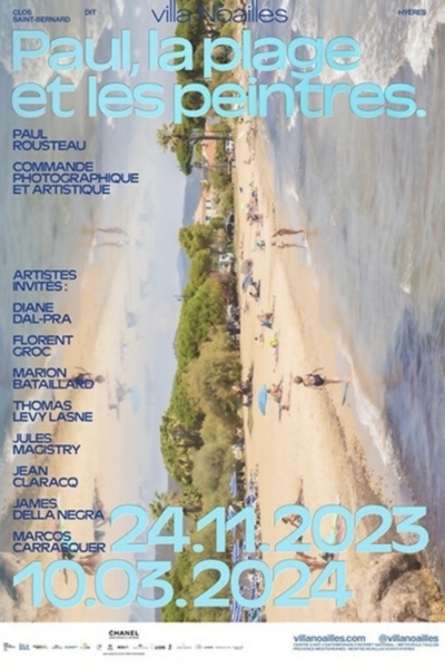 “Paul, la plage et les peintres” de Paul Rousteau - © Villa Noailles Hyères