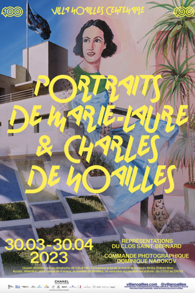 Portraits de Charles et Marie-Laure de Noailles - © Villa Noailles Hyères