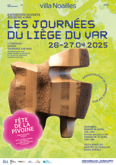 Les Journées du Liége du Var et la Fête de la Pivoine  à la villa Noailles&#160;! - © Villa Noailles Hyères