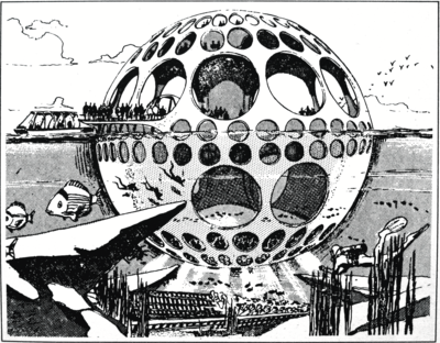 Habiter avec la mer, Jacques Rougerie - © Villa Noailles Hyères