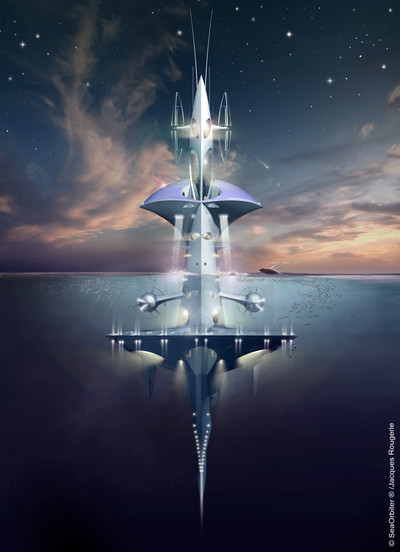 Habiter avec la mer, Jacques Rougerie - © Villa Noailles Hyères