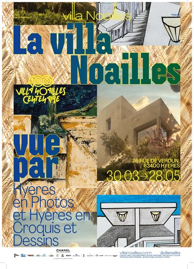La villa Noailles vue par Hyères en Photos et Hyères en Croquis et Dessins - © Villa Noailles Hyères