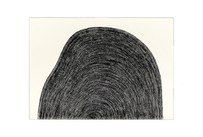 Sans titre, encre de chine sur papier, 51x36cm, 2021 - © Villa Noailles Hyères