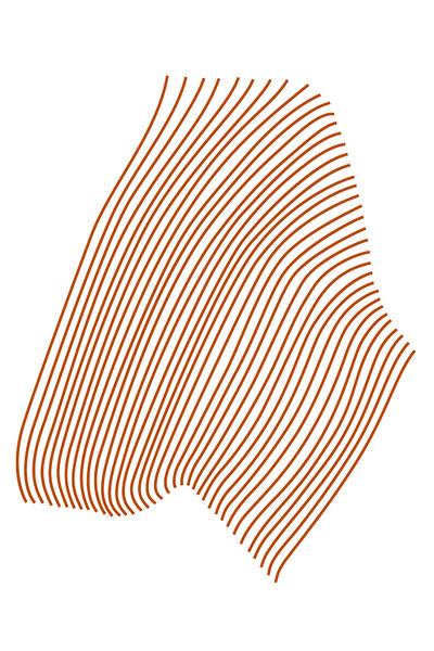 Lignes, dessin vectoriel sur bâche, 120x180cm, 2022 - © Villa Noailles Hyères