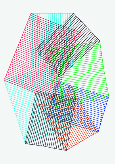 Sans titre, feutre sur papier, 70x100cm, 2018 - © Villa Noailles Hyères