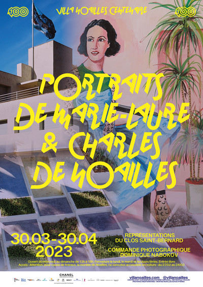 Portraits of Charles and Marie-Laure de Noailles - © Villa Noailles Hyères