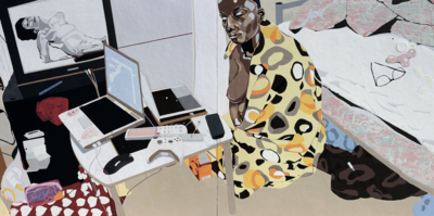 HIKIKOMORI 2
2020 ACRYLIQUE SUR CONTREPLAQUÉ 122×244 CM
© ADAGP, PARIS 2021 - © Villa Noailles Hyères