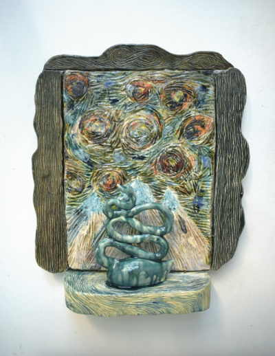 SWAN SONG
2020 CÉRAMIQUE ÉMAILLÉE 58×50×14 CM - © Villa Noailles Hyères