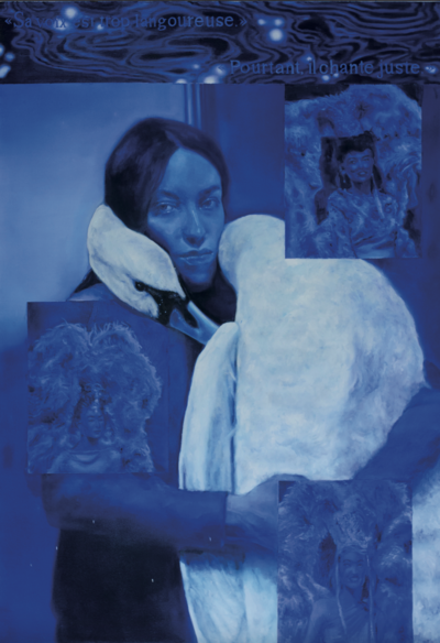 LE CHANT DU CYGNE
2020
HUILE SUR TOILE 116×81 CM - © Villa Noailles Hyères