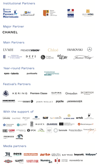 The 34th edition of the International Festival of Fashion, Photography and Fashion accessories - © Villa Noailles Hyères