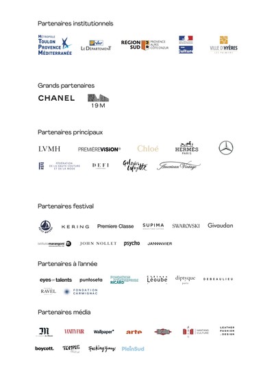 35e festival international de mode, de photographie et d’accessoires de mode - Hyères - © Villa Noailles Hyères