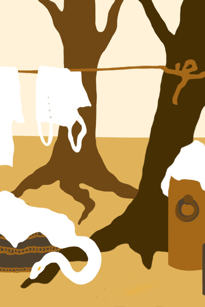 Manon Daviet - Le linge - coutures et tressages - © Villa Noailles Hyères