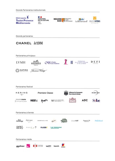 40e Festival international de mode, de photographie et d’accessoires, Hyères - © Villa Noailles Hyères