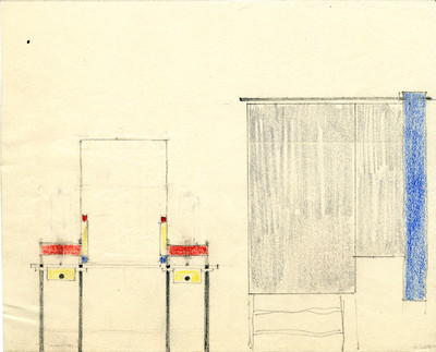 “Sybold Van Ravesteyn la chambre d’amis 1925-1926” - © Villa Noailles Hyères