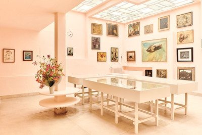 Marie-Laure de Noailles, peintre. Conversation - © &copy;Luc Bertrand, Villa Noailles Hyères