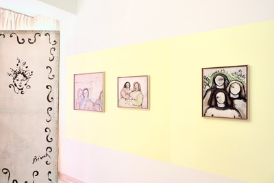 Marie-Laure de Noailles, peintre. Conversation - © &copy;Luc Bertrand, Villa Noailles Hyères