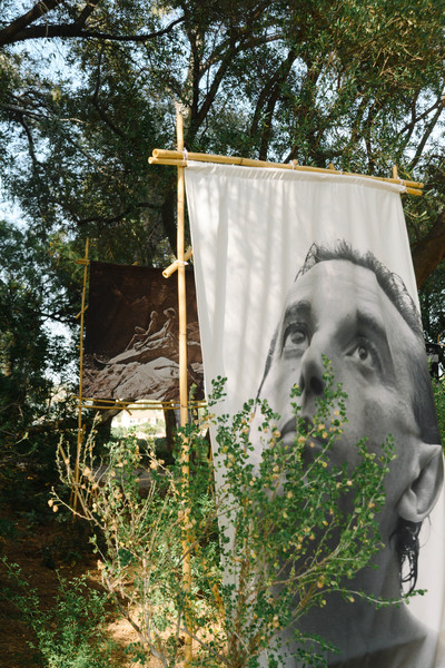 Portraits de la peintre Honor David-Gell à l’île du Levant, photographe inconnu, 1932-1933 Collection Léonard Lassalle et photographies de Arlette Kotchounian - © &copy;Camille Lemonnier, Villa Noailles Hyères