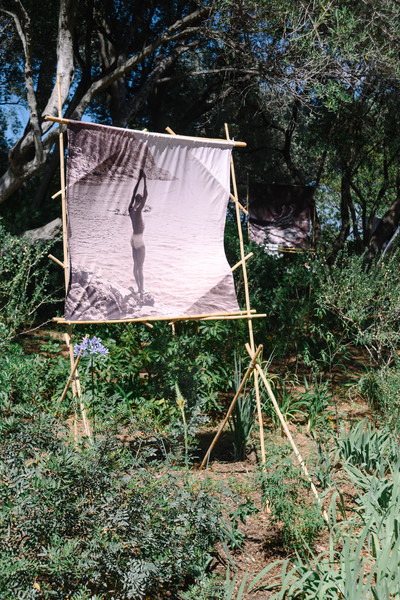 Naturisme, Portraits de la peintre Honor David-Gell à l’île du Levant, photographe inconnu, 1932-1933 Collection Léonard Lassalle et photographies de Arlette Kotchounian - © &copy;Camille Lemonnier, Villa Noailles Hyères