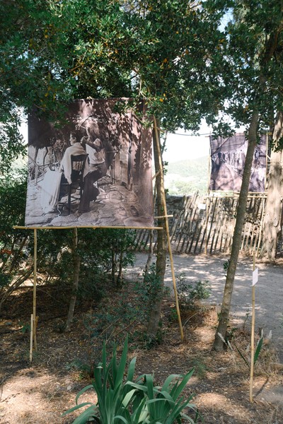 Portraits de la peintre Honor David-Gell à l’île du Levant, photographe inconnu, 1932-1933 Collection Léonard Lassalle et photographies de Arlette Kotchounian - © &copy;Camille Lemonnier, Villa Noailles Hyères