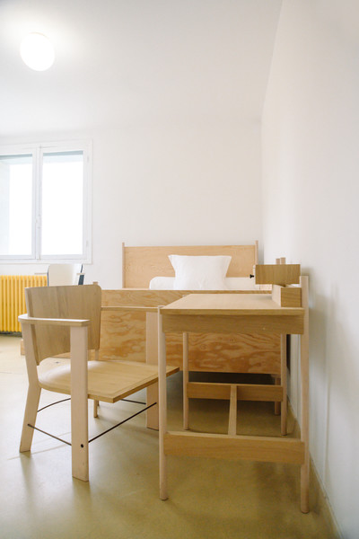 Sybold Van Ravesteyn, reconstitution de la chambre d’amis (1925-26) - © &copy;Camille Lemonnier, Villa Noailles Hyères