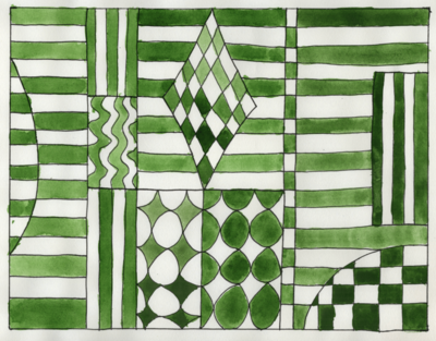 Fresques et aménagement de la cour intérieure de l’ancien évêché par Maximilien Pellet - © Villa Noailles Hyères