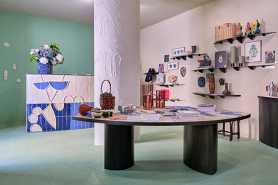 Boutique, scénographie de Maximilien Pellet et Zoé Piter - © Villa Noailles Hyères