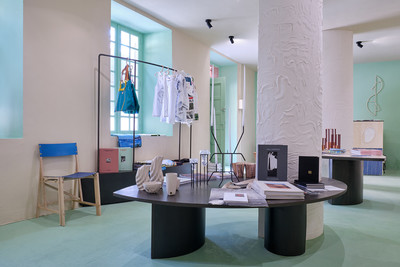 Boutique, scénographie de Maximilien Pellet et Zoé Piter - © Villa Noailles Hyères