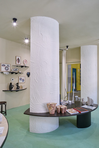 Boutique, scénographie de Maximilien Pellet et Zoé Piter - © Villa Noailles Hyères